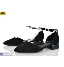 Туфлі жіночі на літо (6 пар р.36-40) чорний  "Mei De Li"