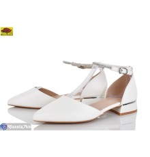 Туфлі жіночі на літо (6 пар р.36-40) білий  "Mei De Li"