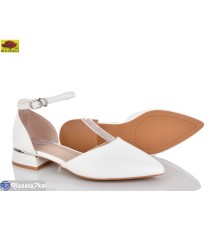 Туфлі жіночі на літо (6 пар р.36-40) білий  "Mei De Li"