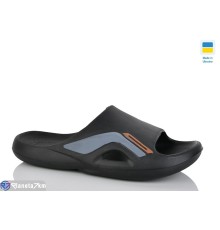 Шлепки чоловічі на літо (8 пар р.41-45) чорний  "MURMUR"