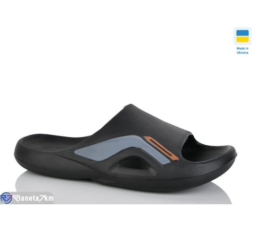 Шлепки чоловічі на літо (8 пар р.41-45) чорний  "MURMUR"