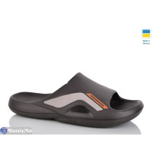 Шлепки чоловічі на літо (8 пар р.41-45) коричневий  "MURMUR"