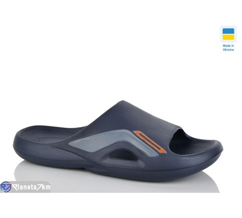 Шлепки чоловічі на літо (8 пар р.41-45) синій  "MURMUR"