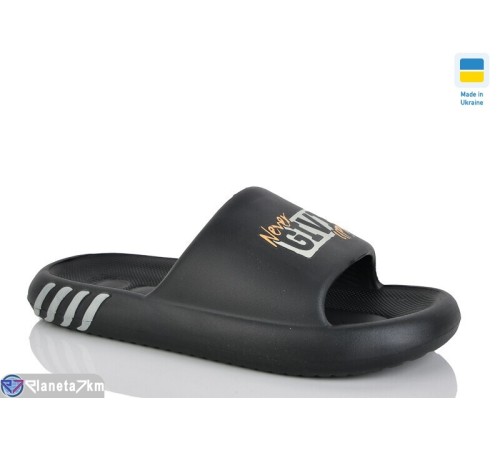 Шлепки чоловічі на літо (8 пар р.41-45) чорний  "MURMUR"