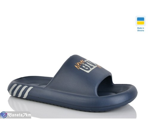 Шлепки чоловічі на літо (8 пар р.41-45) синій  "MURMUR"