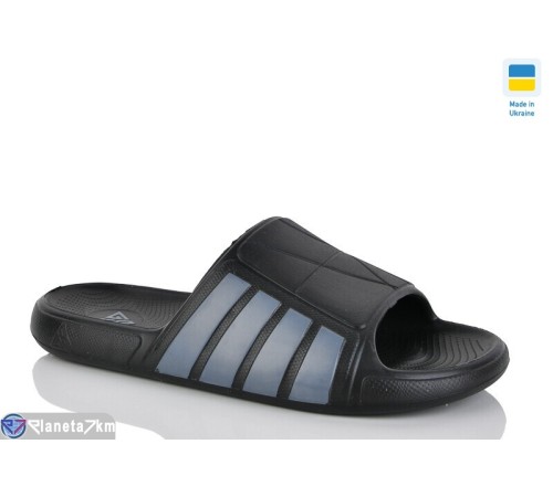 Шлепки чоловічі на літо (8 пар р.41-45) чорний  "MURMUR"