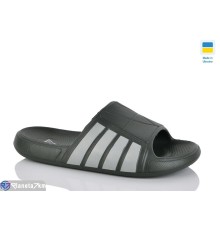 Шлепки жіночі на літо (8 пар р.36-41) зелений  "MURMUR"