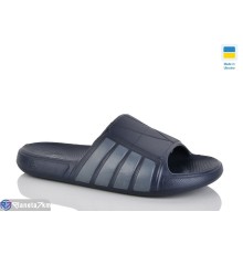 Шлепки жіночі на літо (8 пар р.36-41) синій  "MURMUR"