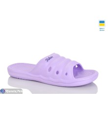 Шлепки жіночі на літо (8 пар р.36-41) фіолетовий  "MURMUR"