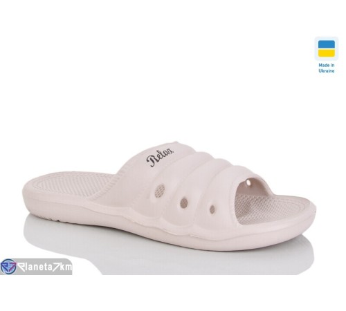Шлепки жіночі на літо (8 пар р.36-41) бежевий  "MURMUR"