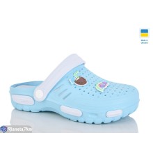 Кроки жіночі на літо (6 пар р.36-41) блакитний  "MURMUR"