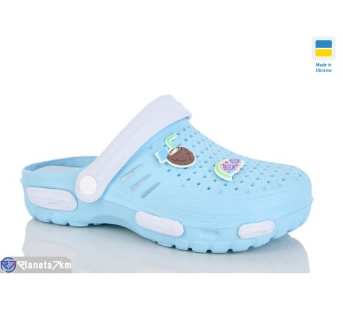 Кроки жіночі на літо (6 пар р.36-41) блакитний  "MURMUR"