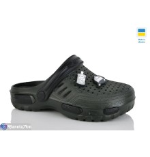 Кроки дитячі на літо (6 пар р.36-41) зелений  "MURMUR"