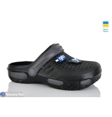 Кроки дитячі на літо (6 пар р.36-41) чорний  "MURMUR"