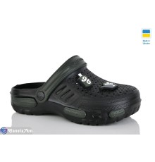 Кроки дитячі на літо (6 пар р.36-41) чорний  "MURMUR"