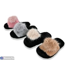 Тапки жіночі на зиму (12 пар р.36-41) мікс  "LINKA"