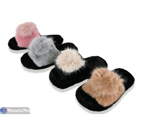 Тапки жіночі на зиму (12 пар р.36-41) мікс  "LINKA"