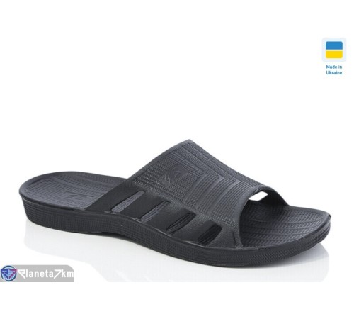 Шлепки чоловічі на літо (8 пар р.41-45) чорний  "MURMUR"