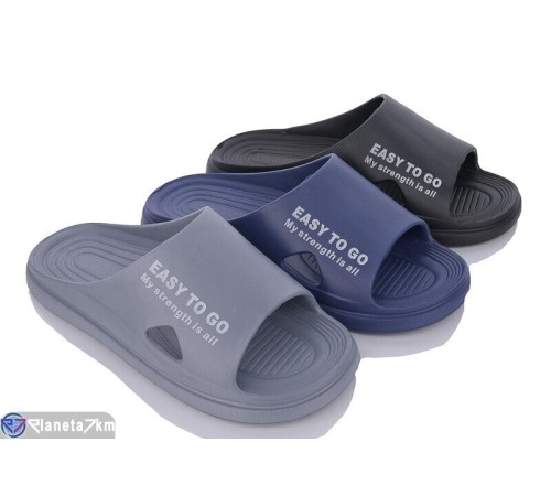 Шлепки чоловічі на літо (12 пар р.40-45) мікс  "IEFTIN"