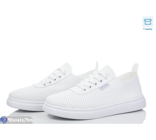 Кросівки жіночі на весну/осінь (8 пар р.36-41) білий  "Normashoes"
