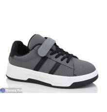 Дитячі кросівки на весну/осінь (8 пар р.32-37) сірий  "Normashoes"