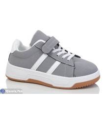 Дитячі кросівки на весну/осінь (8 пар р.32-37) сірий  "Normashoes"