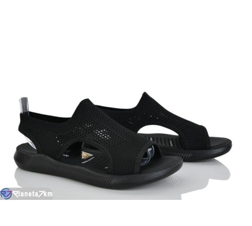 Босоніжки жіночі на літо (8 пар р.36-41) чорний  "DIXA"