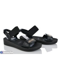 Босоніжки жіночі на літо (8 пар р.36-41) чорний  "DIXA"