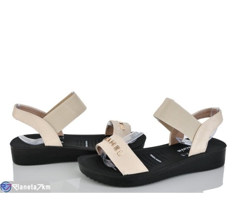 Босоніжки жіночі на літо (8 пар р.36-41) бежевий  "DIXA"