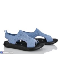 Босоніжки жіночі на літо (8 пар р.36-41) блакитний  "DIXA"