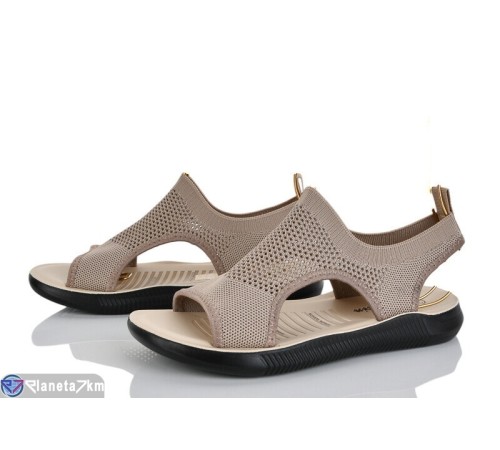 Босоніжки жіночі на літо (8 пар р.36-41) коричневий  "DIXA"