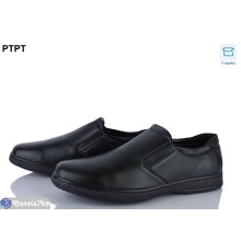 Туфлі чоловічі на весну/осінь (8 пар р.40-45) чорний  "PTPT"
