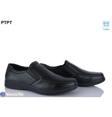 Туфлі чоловічі на весну/осінь (8 пар р.40-45) чорний  "PTPT"