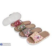 Тапки жіночі на весну/осінь (6 пар р.36-41) мікс  "Ladmir"