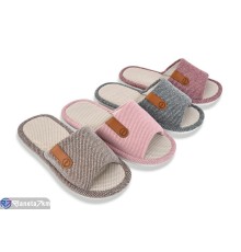 Тапки жіночі на весну/осінь (12 пар р.36-41) мікс  "IEFTIN"