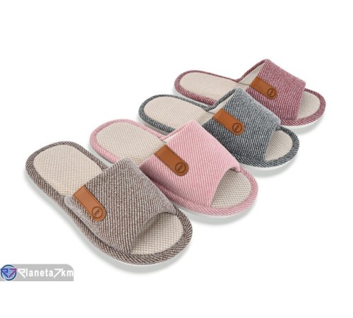 Тапки жіночі на весну/осінь (12 пар р.36-41) мікс  "IEFTIN"