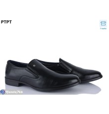 Туфлі чоловічі на весну/осінь (8 пар р.40-45) чорний  "PTPT"