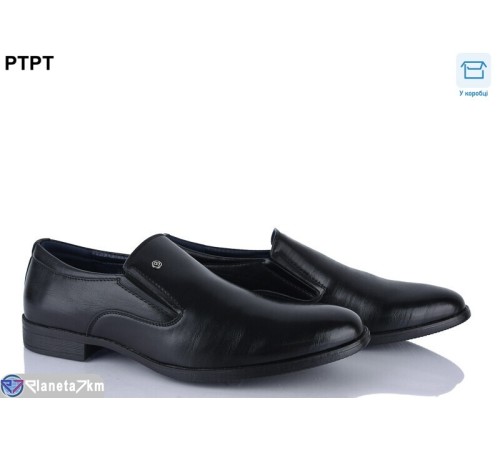 Туфлі чоловічі на весну/осінь (8 пар р.40-45) чорний  "PTPT"