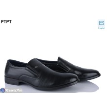 Туфлі чоловічі на весну/осінь (8 пар р.40-45) чорний  "PTPT"