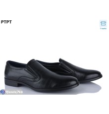 Туфлі чоловічі на весну/осінь (8 пар р.40-45) чорний  "PTPT"