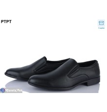 Туфлі чоловічі на весну/осінь (8 пар р.40-45) чорний  "PTPT"