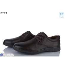 Туфлі чоловічі на весну/осінь (8 пар р.40-45) коричневий  "PTPT"