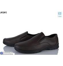 Туфлі чоловічі на весну/осінь (8 пар р.40-45) коричневий  "PTPT"