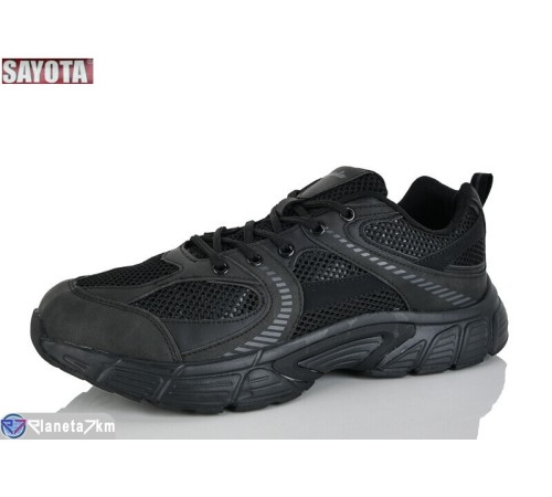 Кросівки чоловічі на літо (8 пар р.41-45) чорний  "Sayota"