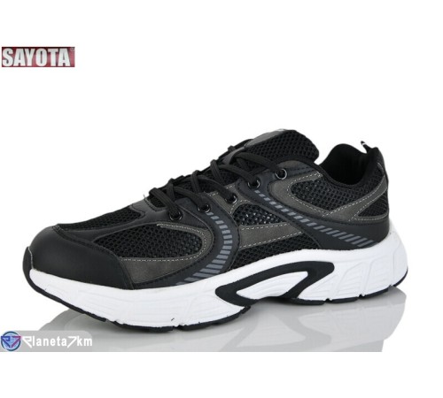 Кросівки чоловічі на літо (8 пар р.41-45) чорний  "Sayota"