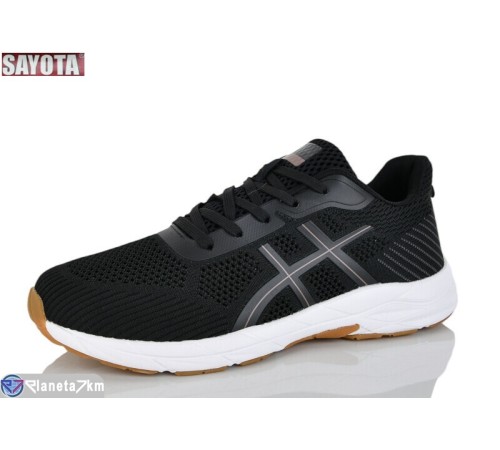 Кросівки чоловічі на літо (8 пар р.41-45) чорний  "Sayota"