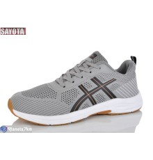 Кросівки чоловічі на літо (8 пар р.41-45) сірий  "Sayota"