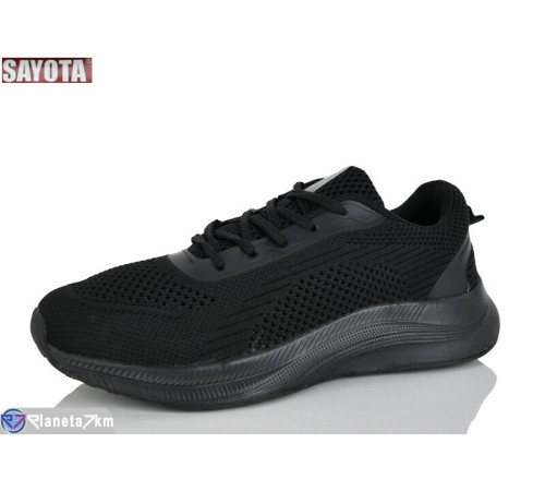 Кросівки чоловічі на літо (8 пар р.41-45) чорний  "Sayota"