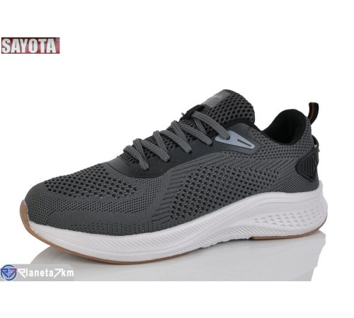 Кросівки чоловічі на літо (8 пар р.41-45) сірий  "Sayota"