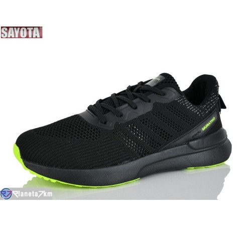 Кросівки чоловічі на літо (8 пар р.41-46) чорний  "Sayota"